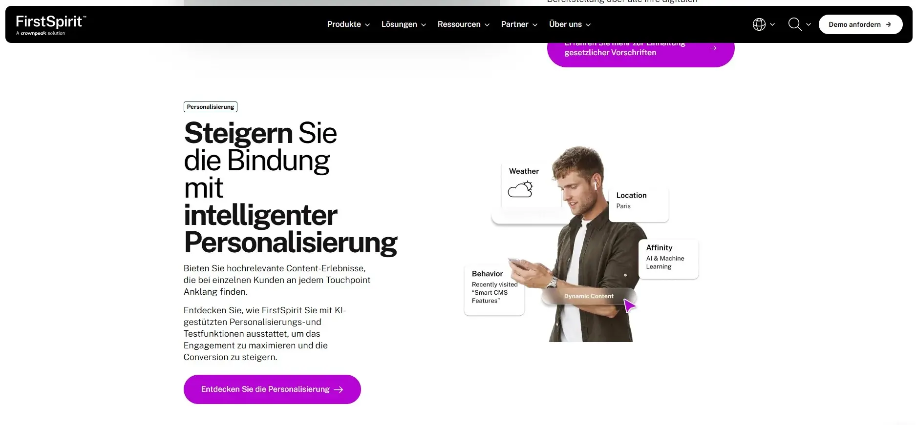 e-spirit product: hybrides CMS