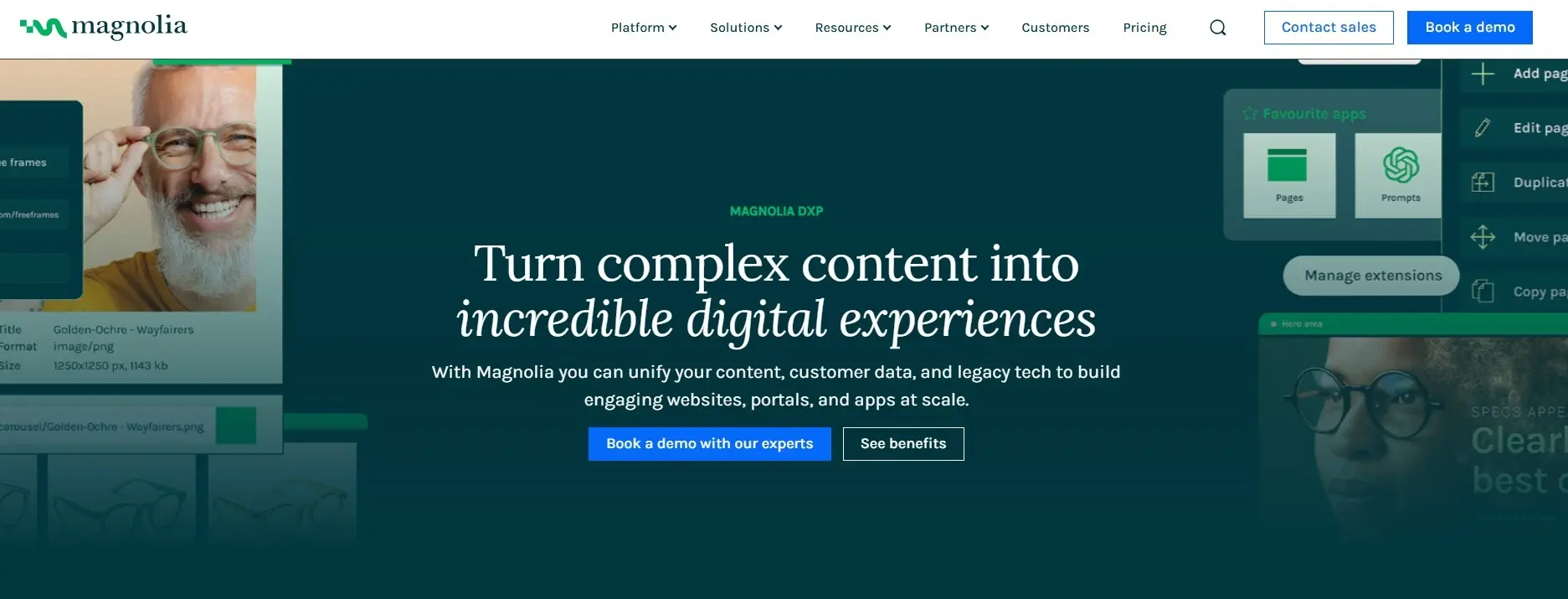 magnolia homepage
