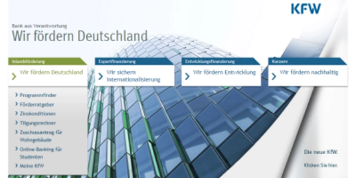 Relaunch KfW – mit spheos technisch auf der sicheren Seite