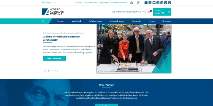 Plattformen vereint, Zukunft gesichert: Digitale Neuausrichtung bei der KAS