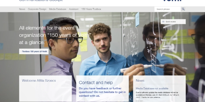 spheos realisiert Employee Self Service Portal für Voith 