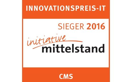spheos DeploymentManager gewinnt INNOVATIONSPREIS-IT 2016 in der Kategorie CMS