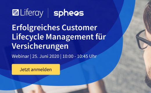 Live-Webinar I 25.06.2020 I 10 Uhr: Erfolgreiches Customer Lifecycle Management für Versicherungen