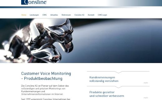 spheos modernisiert das Business Intelligence Portal der Consline AG 