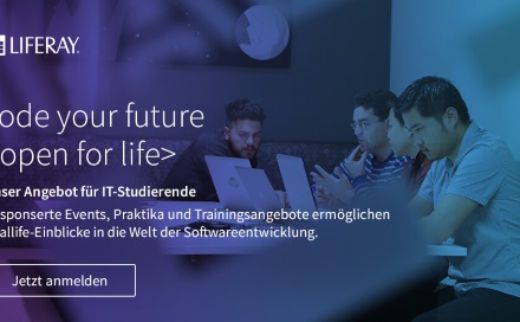 code your future open for life Liferay startet mit spheos als Partner Ausbildungskampagne für IT-Studierende in DACH 
