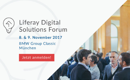 Liferay Digital Solutions Forum 2017 in München 