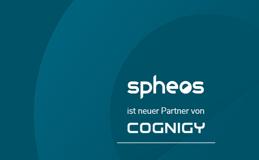 spheos erweitert KI-Kompetenz durch Partnerschaft mit Cognigy als Conversational AI Plattform Vendor 